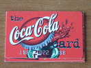 THE COCA-COLA CARD NR. 1886 1022 4388 ( Details See Photo - Out Of Date - Collectors Item ) - Dutch Item !! - Altri & Non Classificati