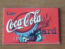 THE COCA-COLA CARD NR. 1886 1022 4354 ( Details See Photo - Out Of Date - Collectors Item ) - Dutch Item !! - Otros & Sin Clasificación