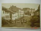 4997 SWISS HELVETIA  A GRUYERES LA RUE REAL PHOTO  YEARS  1920  OTHERS IN MY STORE - Gruyères