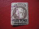 ST HELENE Colonie Brit. - 1884  (*) YT N°17 -  Type 2 - Wmk  CA - Perf 14 - Trait 14.5 - Sans Gomme - Without Glue - Sint-Helena