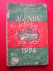 R.A.T.P-AGENDA 1954-SOCIETE MUTUALISTE DU PERSONNEL DE LA REGIE AUTONOME DES STRANSPORTS PARISIENS-NOMBREUSES PUB - Autres & Non Classés