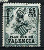 Espagne  1975 SURTAXE VALENCIA OBL. - Bienfaisance