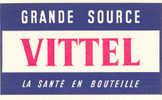 Buvard VITTEL Grande Source - E