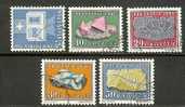 SWITZERLAND 1961 Used Stamp(s) Pro Patria 731-735 #3734 - Gebraucht