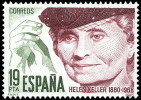 ESPAÑA 1980 - HELEN KELLER - Edifil Nº 2574 Yvert 2220 - Handicap