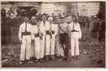 CARTE PHOTO.JOCKEY AVEC ECHARPE PARIS LONGCHAMP. - Horse Show