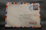 1963 BRUXELLES BELGIQUE  LETTER LETTRE AIR MAIL PAR AVION VIA AERA  MARCOPHILIA:POUR EVANTSON ILL. USA - Cartas & Documentos