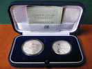 Italie - 5 Euro Et 10 Euro Torino 2006 Zilver Proof. Set - En Argent + Certificat - 2005 - Italy