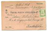 Tabori Postal Levelezolap 1916 - Brieven En Documenten