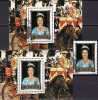Könige Und Herrscher Europas 1984 Korea 2612,Block 193 ** Plus O 44€ Königin Elisabeth II. Foglietti King Sheet Bf Corea - Berühmte Frauen