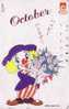 TC Japon / CIRQUE - Clown Piro Bouquet Anniversaire Fleur Rose Banque Nicos - Japan Phonecard Bank Circus Zirkus - 51 - Jeux