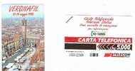 TELECOM ITALIA   CAT. C.& C. 2451  -   VERONAFIL 1995  - NUOVA - Public Special Or Commemorative