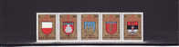 Saint-Marin Yv.no.876/80  Neufs** - Unused Stamps