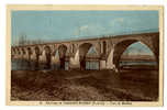 Delcampe - {65723} 82 Tarn Et Garonne Environs De Valence D' Agen , Pont De Mondou ; Animée  " En Baisse " - Puentes