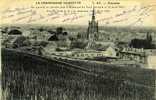 51 . AY . LA CHAMPAGNE ILLUSTREE . PANORAMA ON APERCOIT AU PREMIER PLAN LE BOULEVARD DU NORD INCENDIE LE 12 AVRIL 1911 - Ay En Champagne