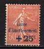 France N° 250 Neuf Avec Charnière * - 1927-31 Cassa Di Ammortamento