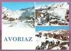 AVORIAZ - Vues Générales De La Station. Ed. Savoie Film Production N° 160-80. 2 Scans - Avoriaz