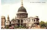 CP LONDRES LONDON ST PAUL CATHEDRALE NON ECRITE SUPERBE - St. Paul's Cathedral