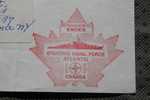 BATEAU NAVIRE GUERRE BOAT SHIP WAR FREGATE EMDEN STANDING NAVAL FORCE ATLANTIC CANADA MARCOPHILIA LETTRE:CHARLOTTETOWN - Storia Postale