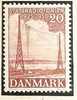 DENMARK - 1950 TELEGRAPH ANTENA - EMETTEUR De KALUNDBORG - Yvert # 336 - MINT (LH) - Unused Stamps