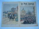 LE PETIT JOURNAL N° 0227 DU 24/03/1895 COURSE DES UNIJAMBISTES A NOGENT SUR MARNE + LE Rgt DU 200éme  POUR MADAGASCAR - Le Petit Journal