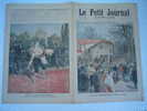 LE PETIT JOURNAL N° 0228 DU 31/03/1895 LES LUTTEURS PIERI ET USOUF + LA ROTONDE DES FAUVES AUX JARDINS DES PLANTES - Le Petit Journal