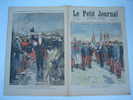 LE PETIT JOURNAL N° 0229 DU 07/04//1895 LE PdT DE LA REPUBLIQUE FELIX FAURE AU CAMP DE SATHONAY ( 69 ) - Le Petit Journal
