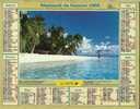 CALENDRIER ALMANACH DES PTT De  1995 - Big : 1991-00