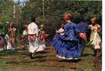 CPM DE GUYANE FRANCAISE FOLKLORE DANSES TRADITIONNELLES  VOIR SCANER - Other & Unclassified