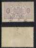 SUEDE / 1874-96  - 6 ö. Violet TIMBRE DE SERVICE # 4A Ob. / COTE 45.00 EURO - Officials