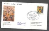 Germany (Berlin) - Nederland Airmail Luftpost Par Avion Lufthansa Erstflug Postkarte 1st Flight Card 1985 Amsterdam - Lettres & Documents