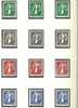CH 1939 LANDESAUSTELLUNG, EXPOSITION NATIONALE, ESPOSIZIONE NAZIONALE MI 335-355 ** - Unused Stamps