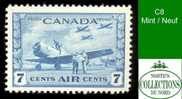 Canada, Air Mail (Unitrade & Scott # C8), Mint VF - Poste Aérienne