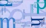 # GERMANY P02_98 50 Jahre Menschenrechte 12 Gem 02.98 Tres Bon Etat - P & PD-Series : D. Telekom Till