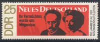 DDR 1968 Mi 1419 -Karl Liebknecht Und Rosa Luxemburg-Kopf Der Zeitung-Postfrisch-Neuf Sans Charnière - Unclassified