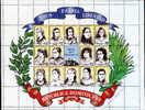 Dominican R. Dominicana 2008 **: Mujeres Independencia. MH, Carboncillos Hernández. Women Of Independence. MS Charcoals. - Indiani D'America