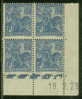 France Bloc De 4 - Coin Daté 1929 - Yvert N° 257 X/xx - Cote 20 Euros - Prix De Départ 7 Euros - ....-1929