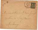 Sobre Circulado A Maubeuge El 24.12.1919 S. Nº 139 - Used Stamps