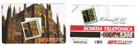 TELECOM ITALIA  - CAT. C.& C 2662 -  MILANOFIL 1997, IL DUOMO  -  NUOVA - Public Special Or Commemorative