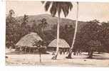 CPA.     Village - VESTERN SAMOA. (the Post Cards Are Very Poor Here)   (animée) - Samoa