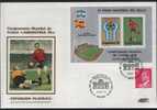 SPAIN  World Cup-78  FDC With Silver S/Sheet - Other & Unclassified