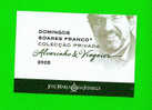 Etiquette Vin Neuve New Label Wine Rótulo Novo Vinho D S FRANCO Alvarinho & Viognier 2005 JM FONSECA - Vino Blanco