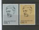 IRLANDE Yvert 338 / 339 Série Complète Neuve ** MNH Luxe Mouvement Ouvrier James Larkin - Neufs