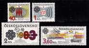 Tchécoslovaquie 1983 N°Y.T. : 2525 à 2528** - Unused Stamps