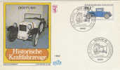 Germany Berlin-1982 Historic Cars,DKW F1 1931 FDC - Auto's