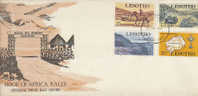 Lesotho-1969 Roof Of Africa Rally   FDC - Auto's