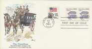 USA-1983 The Omnibus 1880 Souvenir Cover - Bus