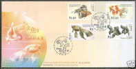 Hong Kong, 2005 HK Goldfish II Stamp FDC Fish - FDC
