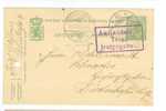 Obl De Essch Sur Alzette 1916 Avec Griffe De La Guerre 14 - 18 - Stamped Stationery