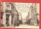 DEP 76 GOURNAY EN BRAY LA RUE DES BOUCHERS AVEC UN FELIX POTIN - Gournay-en-Bray